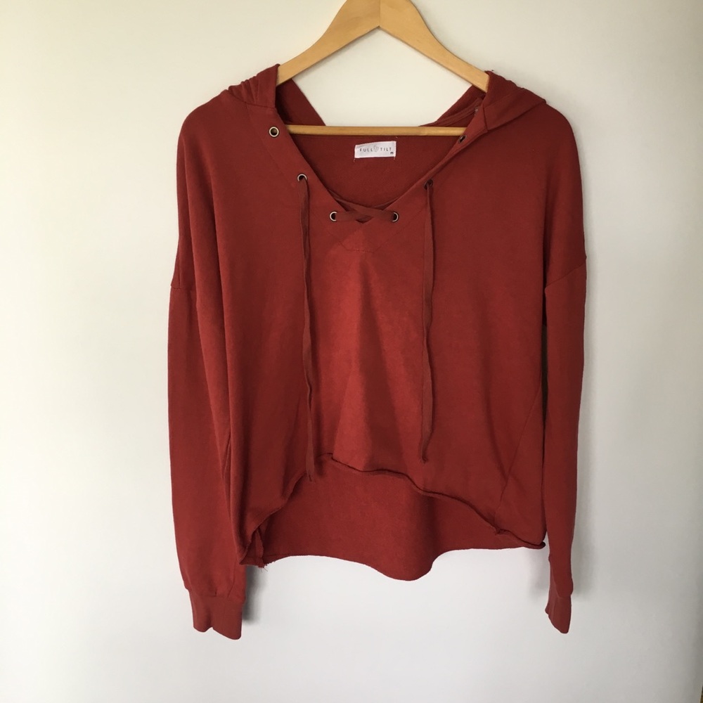 Basic crop hoodie